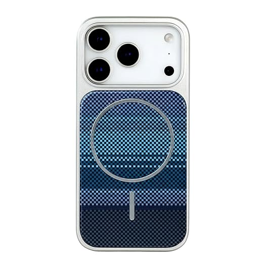 Carbon Fiber Magnetic Armor Case for iPhone 14–17 Series