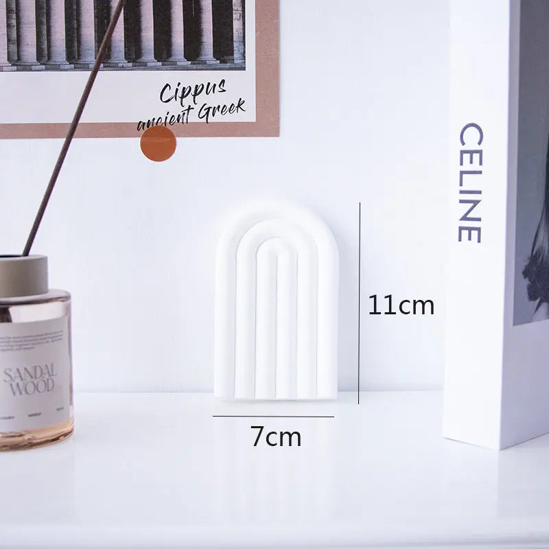 White Wave Texture Photography Tray