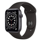 100% Original Apple Watch Series 6 44mm GPS Apple Watch S6 Aluminum Case with Sport Band iOS SmartWatch