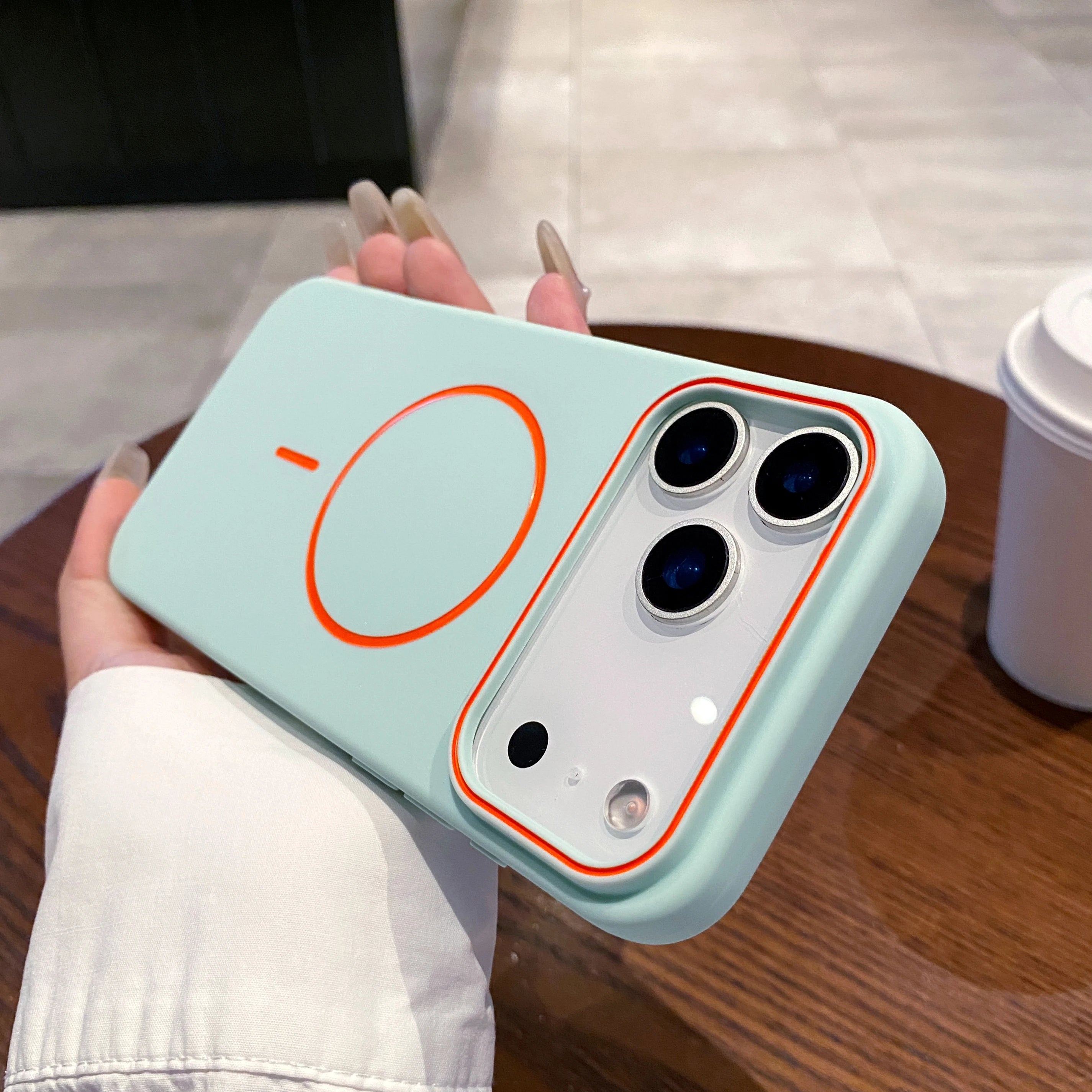 Ultra-Thin Magnetic Matte Case for iPhone