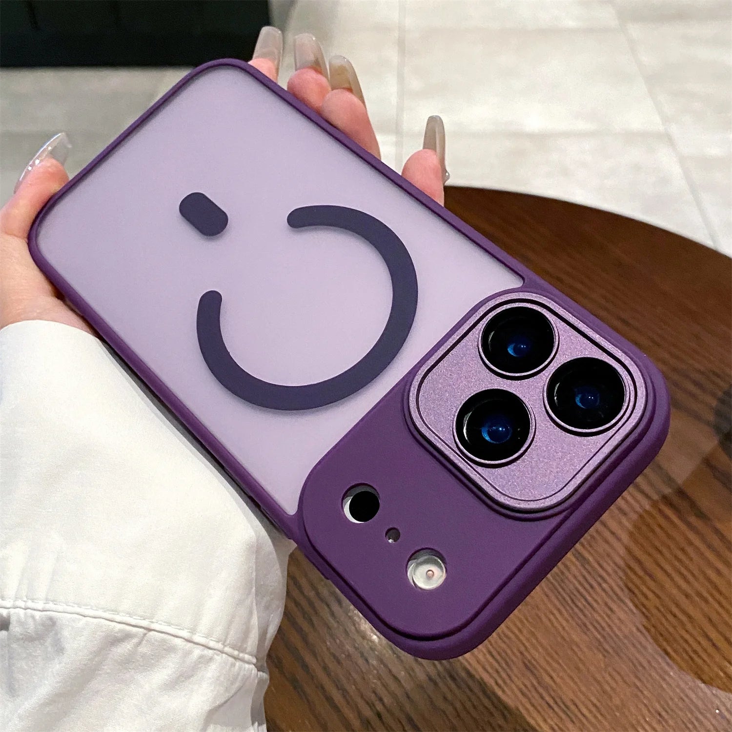 Transparent Magsafe IPhone17 Air Magnetic Shockproof Cover Matte Camera protection Case For iPhone 17 16 15 14Plus 13 12 Pro Max