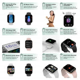 2025 New for Apple Watch 10 Smart Watch 4G Memory Music Video Bluetooth Call Waterproof Smartwatch For Android IOS TWS Earphones