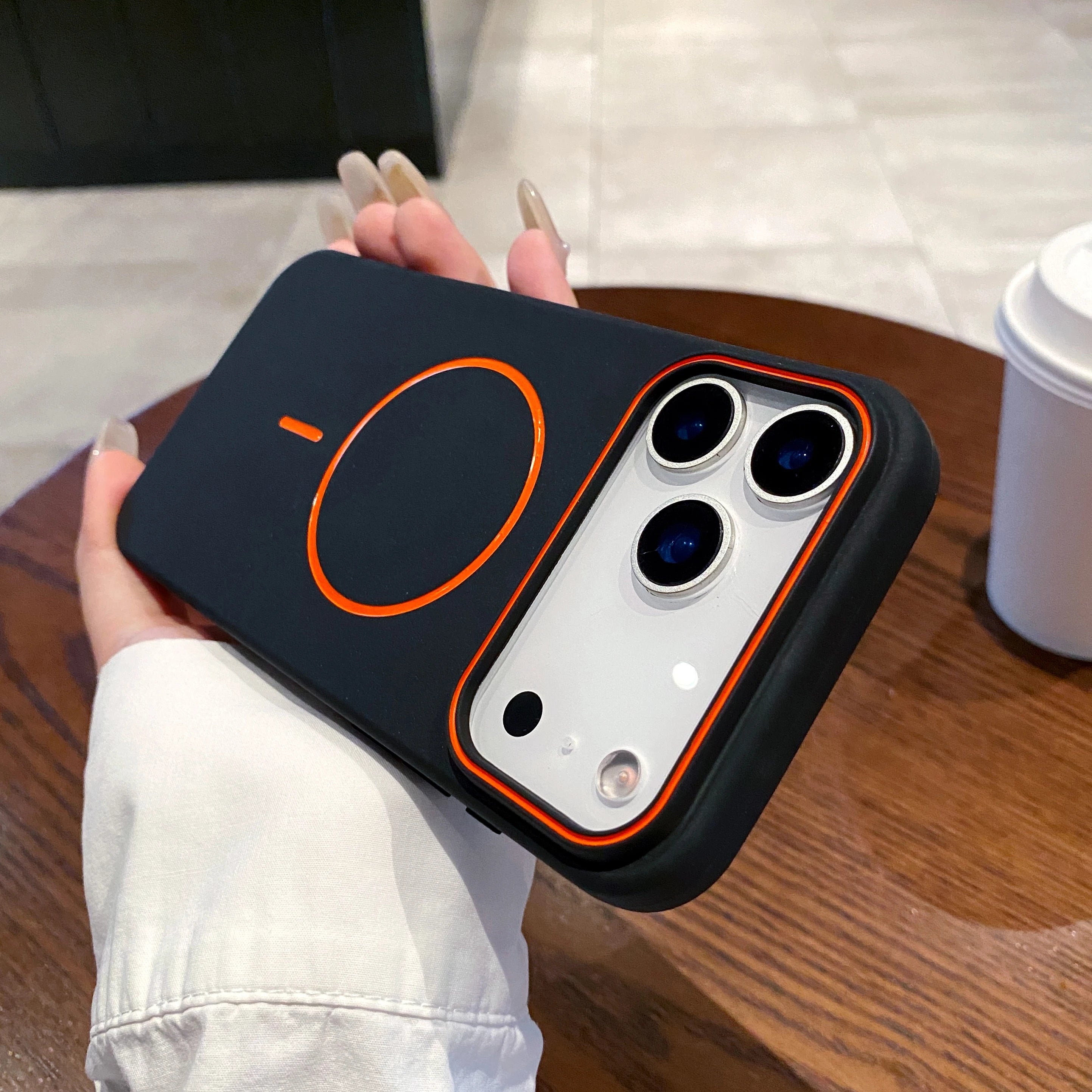 Ultra-Thin Magnetic Matte Case for iPhone