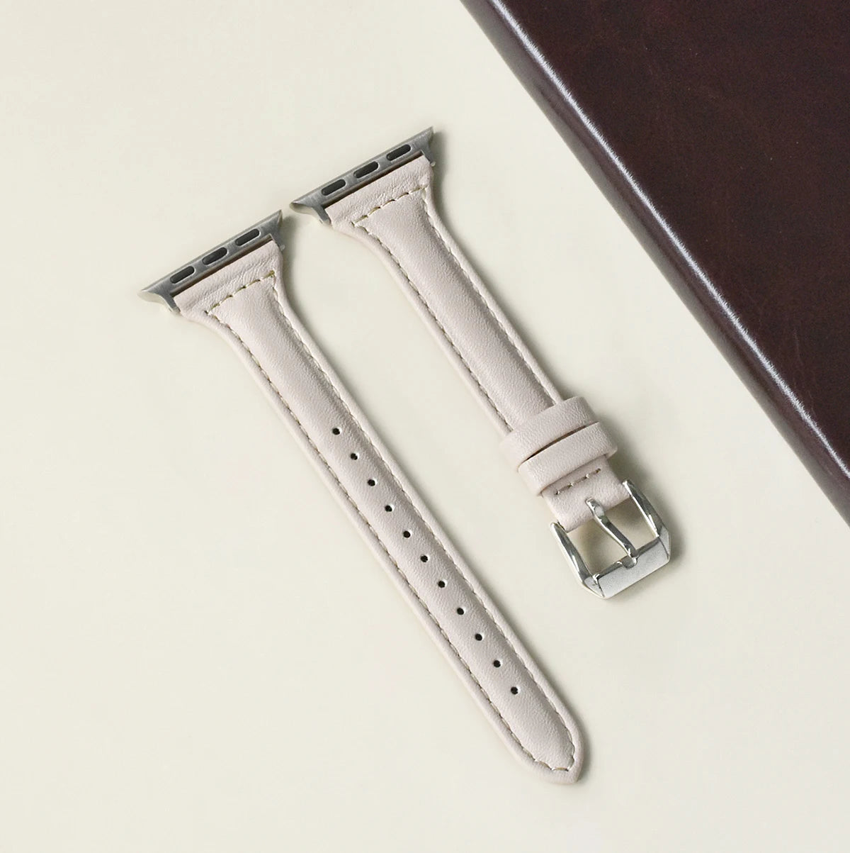 Slim Leather Apple Watch Band (All Series)