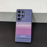 Color Blocking Sunset Pattern For Samsung Galaxy S25 S24 S23 S22 Ultra Case Soft TPU Shockproof  Phone Protective  Back Cover
