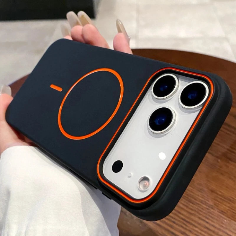 Ultra-Thin Magnetic Matte Case for iPhone