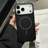Luxury Matte Hard PC Magsafe Case for iPhone 17AIR 16 15 14 Plus 11 12 13 17 pro Max Shockproof Wireless Charge Magnetic Cover