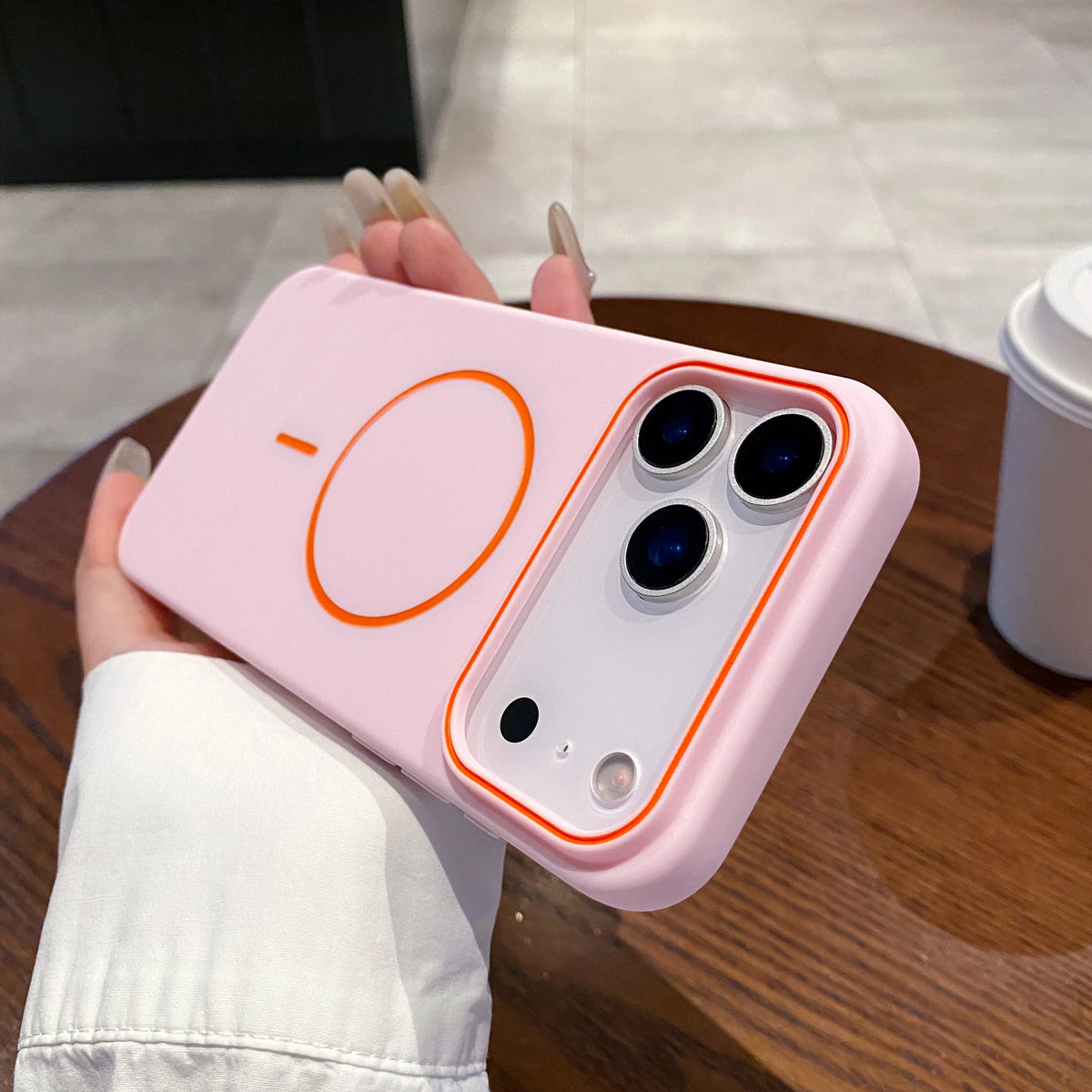 Ultra-Thin Magnetic Matte Case for iPhone