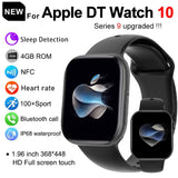 2025 New for Apple Watch 10 Smart Watch 4G Memory Music Video Bluetooth Call Waterproof Smartwatch For Android IOS TWS Earphones