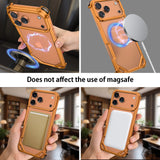 Oatsbasf Metal Phone Case for iPhone 17 Pro/Pro Max/17 Air Case Minimalist Support Wireless Charging Ultra-thin Protecitve Case