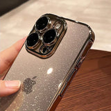 Glitter Magnetic Stand Case For iPhone