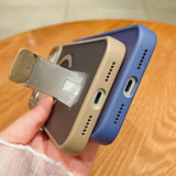 Magnetic Kickstand Matte Case for iPhone 14–17 Series