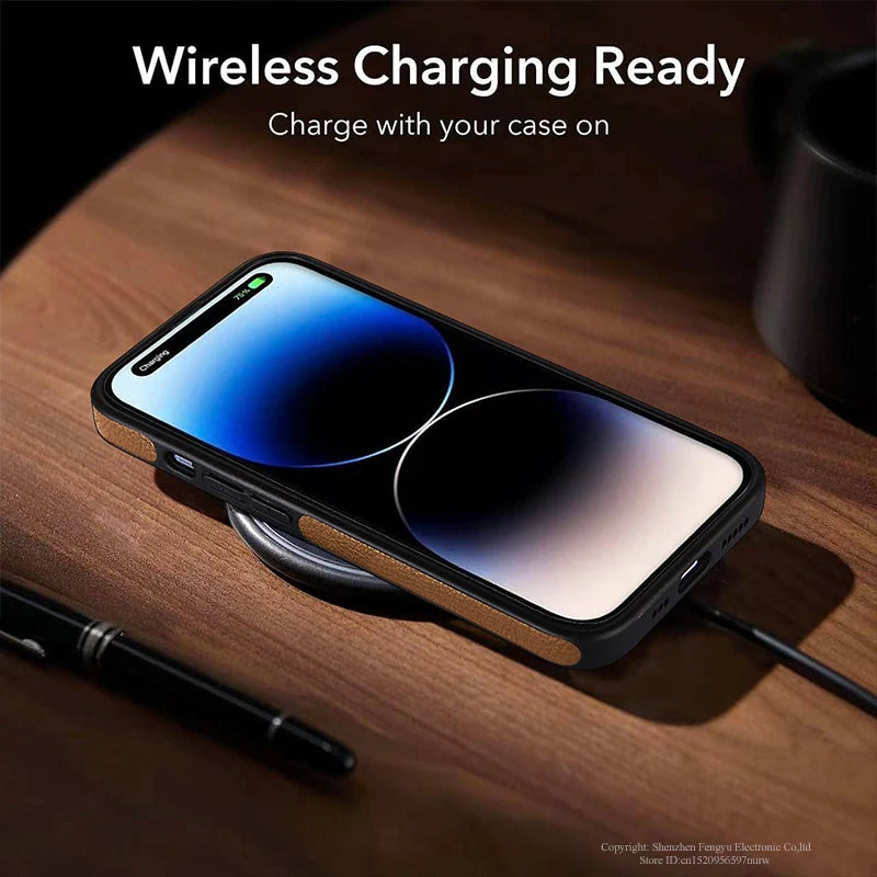 Leather Kickstand Phone Cases for iPhone 17 16 15 13 Pro Max 14 Plus 12 11 Mobile Case Shockproof Flexible Soft Grip Back Cover