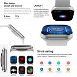 2025 New for Apple Watch 10 Smart Watch 4G Memory Music Video Bluetooth Call Waterproof Smartwatch For Android IOS TWS Earphones