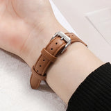Slim Leather Apple Watch Band (All Series)