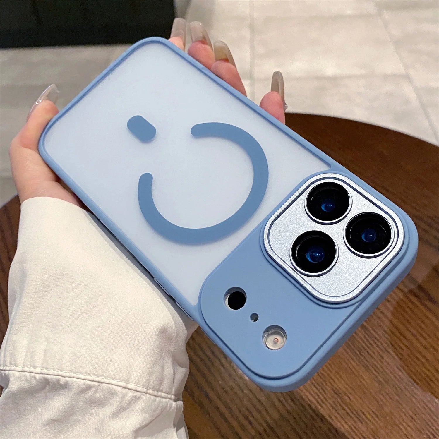 Transparent Magsafe IPhone17 Air Magnetic Shockproof Cover Matte Camera protection Case For iPhone 17 16 15 14Plus 13 12 Pro Max