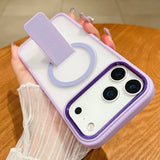 Magnetic Kickstand Matte Case for iPhone 14–17 Series
