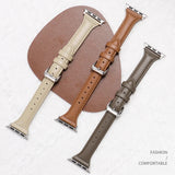Slim Leather Apple Watch Band (All Series)