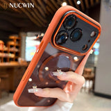 Clear Magnetic Case with Metal Lens Guard