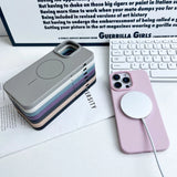 For iPhone 17 16 Pro Max For Magsafe PC Matte Magnetic Phone Case For iPhone 16e 11 12 13 Mini 14 15 Plus 17 Pro  Max Air Cover